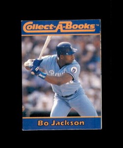  1990 COLLECT-A-BOOKS #1 BO JACKSON KANSAS CITY ROYALS 