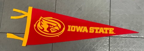 Iowa State Cyclones Vintage NCAA Wool Pennant Cover
