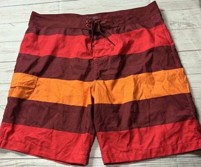 Old Navy Men’s Striped Swimsuit Trunks Size XXL - Image 1 of 4