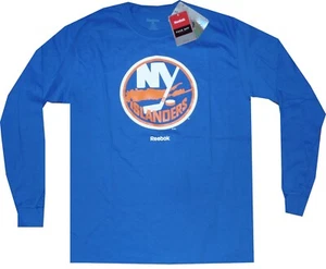 New York Islanders Reebok Primary Logo Long Sleeve Shirt New tags - Picture 1 of 2