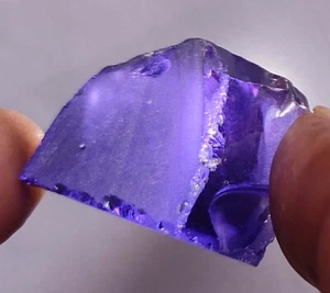 Certified 216.40 Ct Natural Blue Zircon Rough Brazilian Mineral Loose Gemstone - Picture 1 of 10