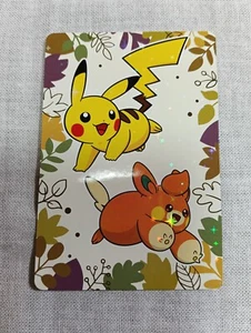 Pikachu Pokemon Pronto Promo Thank You Card Japanese Nintendo B4279 - Picture 1 of 10