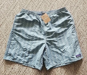 Borse uomo Patagonia nuove con etichette lunghe 7" ancora blu grandi foderate in rete vendita al dettaglio $69 - Foto 1 di 10