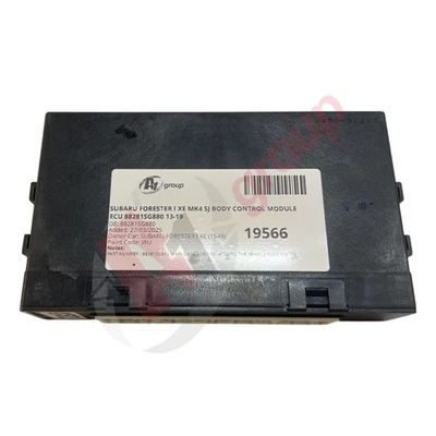 SUBARU FORESTER I XE MK4 SJ BODY CONTROL MODULE ECU 88281SG880 13-19 88281SG880 - Image 1 of 4