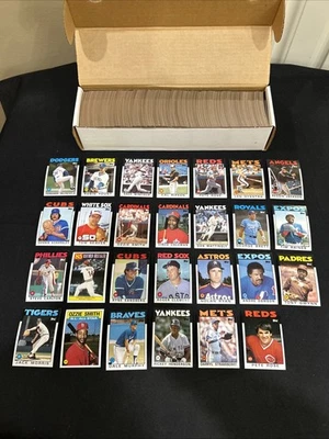 1986 TOPPS BASEBALL COMPLETE SET MINT Beautiful *2 - Image 1 of 4