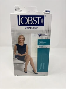 Calze ginocchio JOBST ultra trasparenti media compressione 20-30 mmhg punta chiusa - Foto 1 di 3
