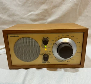 Tivoli Audio Model One AM/FM Radio Bluetooth Wireless Walnut/Beige Tested - Picture 1 of 5
