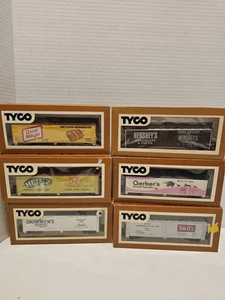 6 Tyco HO 40’ Reefers Hershey, Heinz, Oscar Mayer, Swift, Gerber, Dairymen - Picture 1 of 16