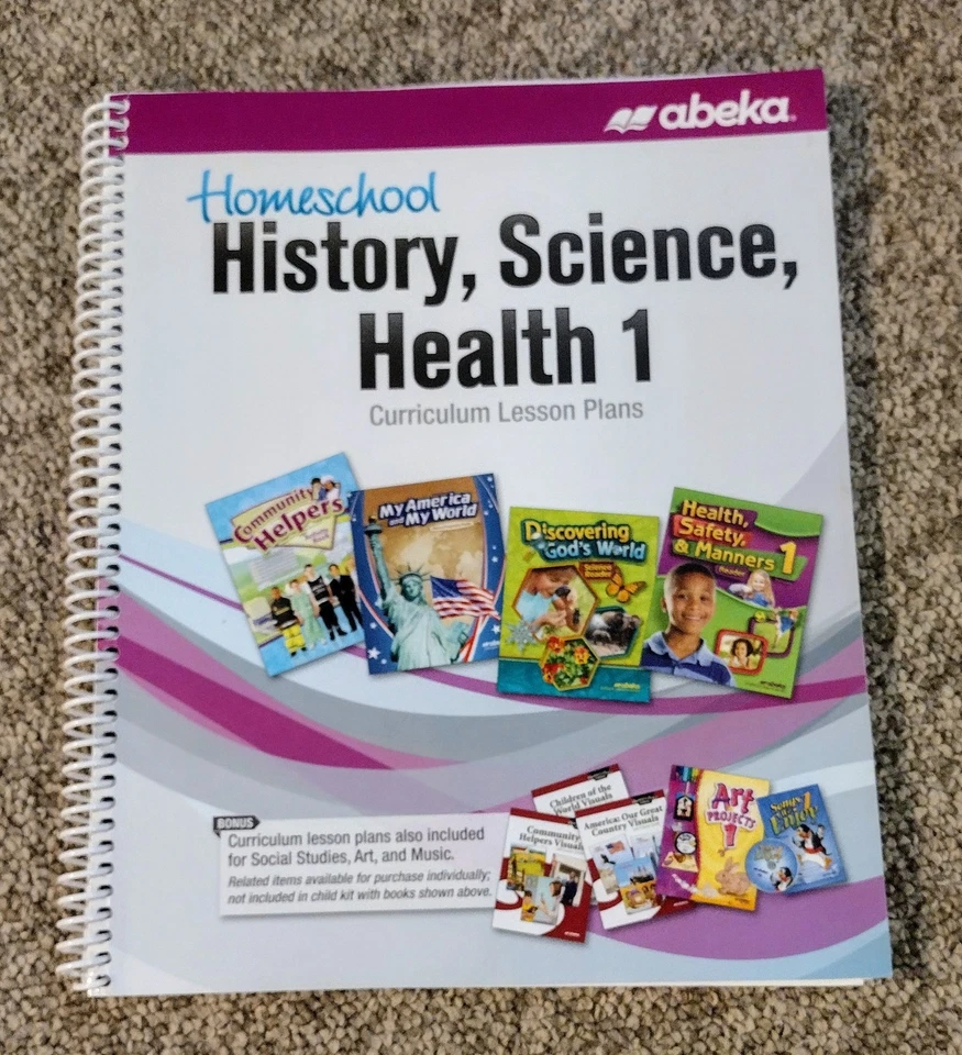 Abeka History, Science And Health 1 Lesson Plans - Image 1 of 1