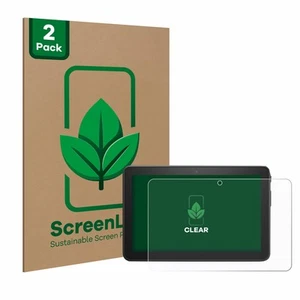 2x ScreenLeaf Displayschutzfolie für Amazon Fire 7 2022 nachhaltig verpackt - Photo 1/10