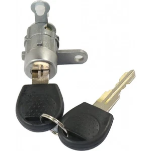 For Chevy Aveo Door Lock Cylinder 2004 05 06 2007 Driver Side | Chrome | w/ Keys - Picture 1 of 6