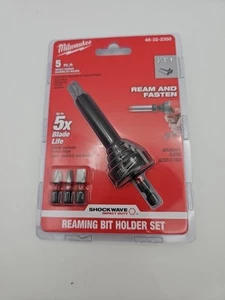 Milwaukee 48-32-2350 SHOCKWAVE Conduit Reaming Bit Holder 1/2in, 3/4in & 1in EMT - Picture 1 of 2