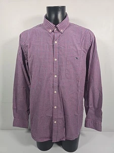 Chemise Tucker manches longues homme VINEYARRD VINES rose bleu à carreaux coupe slim XL - Photo 1/20