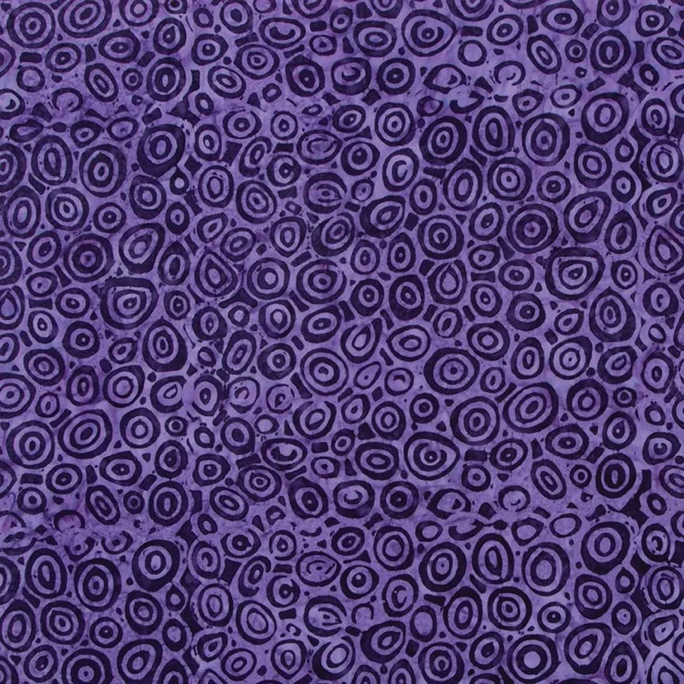 $8 Per Yard EXPRESSIONS BATIK Amethyst Purple Quilt Fabric Riley Blake #BTHH1259 - Image 1 of 1