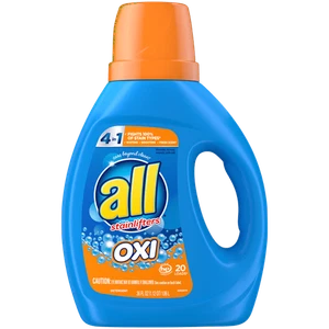 all Stainlifters Laundry Detergent Liquid with OXI Stain Removers, 20 loads - Picture 1 of 7