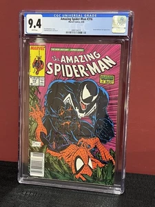 Amazing Spider-Man #316 CGC 9.4 - Todd McFarlane / Venom - EDICIÓN QUIOSCO - Imagen 1 de 2