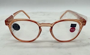Gafas bloqueadoras de luz azul Peepers Duke Focus +0,00 marco naranja nuevas * LEER * - Imagen 1 de 7