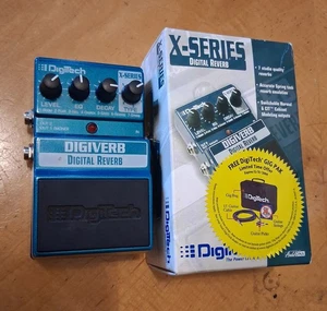 Digitech X-Series Digiverb Stereo Digital Reverb Guitar Effect Pedal - Picture 1 of 7