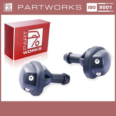 PARTWORKS 2x Scheibenwaschdüse für PORSCHE 911 G 2.7 3.0 SC 944 924 914 Spritzdüsen