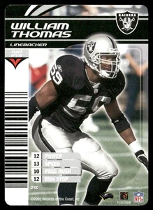 2002 NFL Showdown William Thomas #240 - Picture 1 of 2