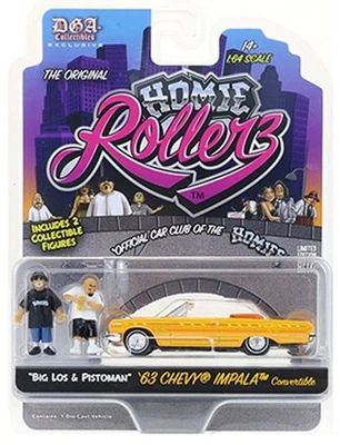 CHEVROLET Impala SS Cabrio + Figures - 1963 - DGA Series - Greenlight 1:64 - Bild 1 von 4