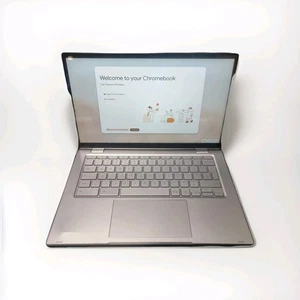 ASUS Chromebook C433T Notebook PC. Touchscreen, 360 Degree Screen - Some Damage - Picture 1 of 5