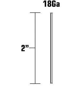 Metabo HPT 14108SHPT 18 Gauge Electro Galvanized Brad Nails 2”x 18 GA EG 5000 Co - Picture 1 of 3