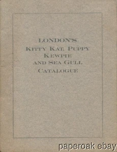 ca1915 Catalogue of Cat, Dog, Kewpie Prints By Melville London In Oakland, Cal. - Picture 1 of 6