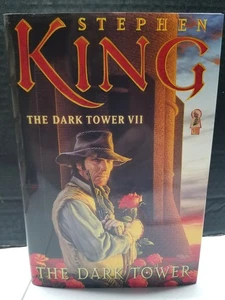 Stephen King Dark Tower 7 The Dark Tower Hardback Book 2004 First Trade Edition - Foto 1 di 7
