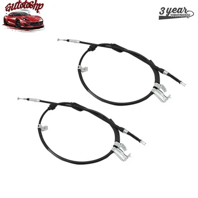 2x For Acura Integra 1994-1998 Honda Civic 92-2000 Rear Parking Brake Cable US - Image 1 of 4