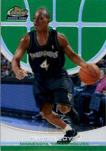 2005-06 Finest Refractors Green #146 Randy Foye /129