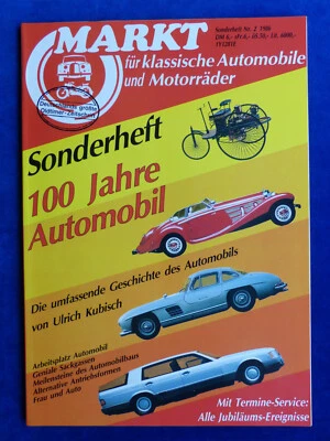 Oldtimer Markt 100 Jahre Automobil Sonderheft 2/1986 - Daimler Benz Ford Porsche - Bild 1 von 4
