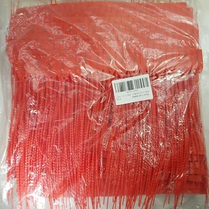 Plastic Security Tamper Evident Sequential Number Self Locking Zip Tie Tags -500 - Picture 1 of 5