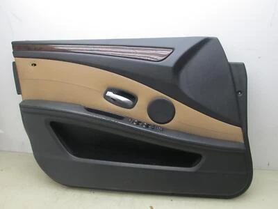 Panel puerta delantera izquierda bmw e60 525i 535i 545i negro marrón (USADO) Foto 1 de 4