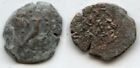 Authentic Bronze Prutah Of The Hasmonean Dynasty (140-37 Bce), Ancient Judea #1
