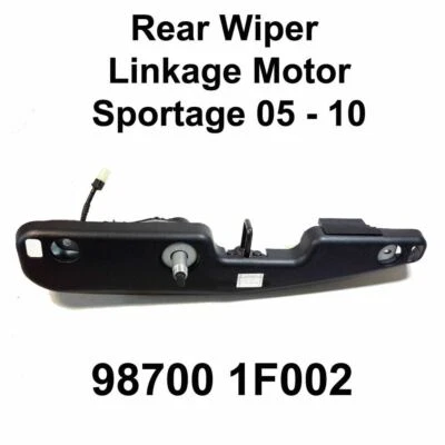 Motor de acoplamiento del limpiaparabrisas trasero compatible con 2005-2010 / KIA Sportage 98700-1F002 Foto 1 de 3