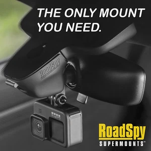 RoadSpy RS1 Camera GoPro Radar Detector Mount for PORSCHE BOXSTER 2013-2025 - Picture 1 of 15