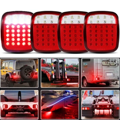 Luces traseras de freno de parada de camión universal 33LED para Kenworth Foto 1 de 4