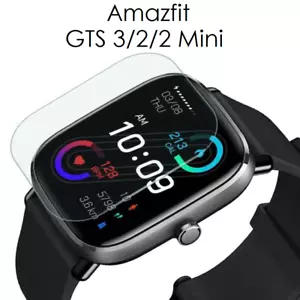 Film de Protection Ecran Amazfit GTS 4 3 2 Mini TPU Hydrogel Haute Résistance HD - Picture 1 of 7