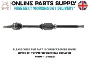 Driveshaft Drivers Side Right For Ford Transit 290 Trend 2.2TDCi 2013 to 2018 - Picture 1 of 17