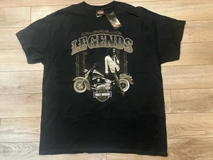 Bob Marley Harley Davidson Legends St. Thomas USVI Motorcycle Shirt XL Men’s NEW - Picture 1 of 3