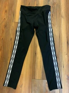 vintage  Umbro  leggings  Black Size L 10/12 - Picture 1 of 2