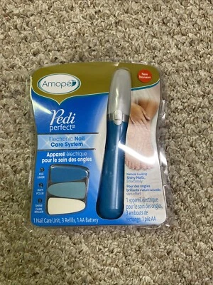 Amope Pedi Perfect Electronic Foot File & Nail Care System Battery Operated New - Image 1 of 4