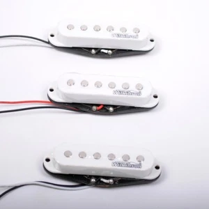 Wilkinson Lic White ST Strat Vintage Voice Single Coil Pickups Fits Stratocaster - Picture 1 of 5