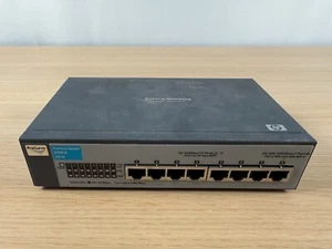 NEW HP ProCurve 1700-8 8 Port Fast Ethernet Switch (7x 100Mbps, 1x 1Gbps) J9079A - Picture 1 of 5