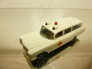 LESNEY 54 S&S CADILLAC AMBULANCE - WHITE - BPW - GOOD CONDITION - 248 - Picture 1 of 6