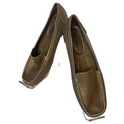 BARETRAPS Mujer Talla 9.5 M Agradable Mocasín Sin Cordones Mocasines Zapatillas BRONCE Foto 1 de 4