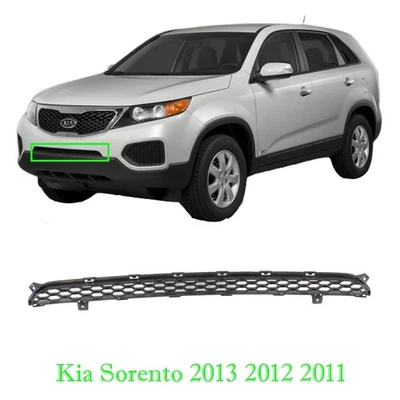 Nueva rejilla de parachoques para Kia Sorento 2011 2012 2013 centro texturizado gris plástico Foto 1 de 4