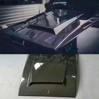 Real Carbon Fiber Bonnet Hood for Mercedes Benz G AMG W463 G500 G550 G63 04-18 A Foto 1 de 4