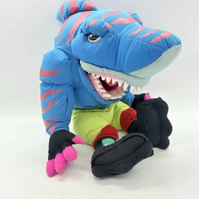 Tiburones callejeros marioneta hoja Streex peluche animal de colección grande Mattel 1995 Foto 1 de 4